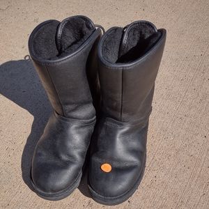Leather Ugg boots